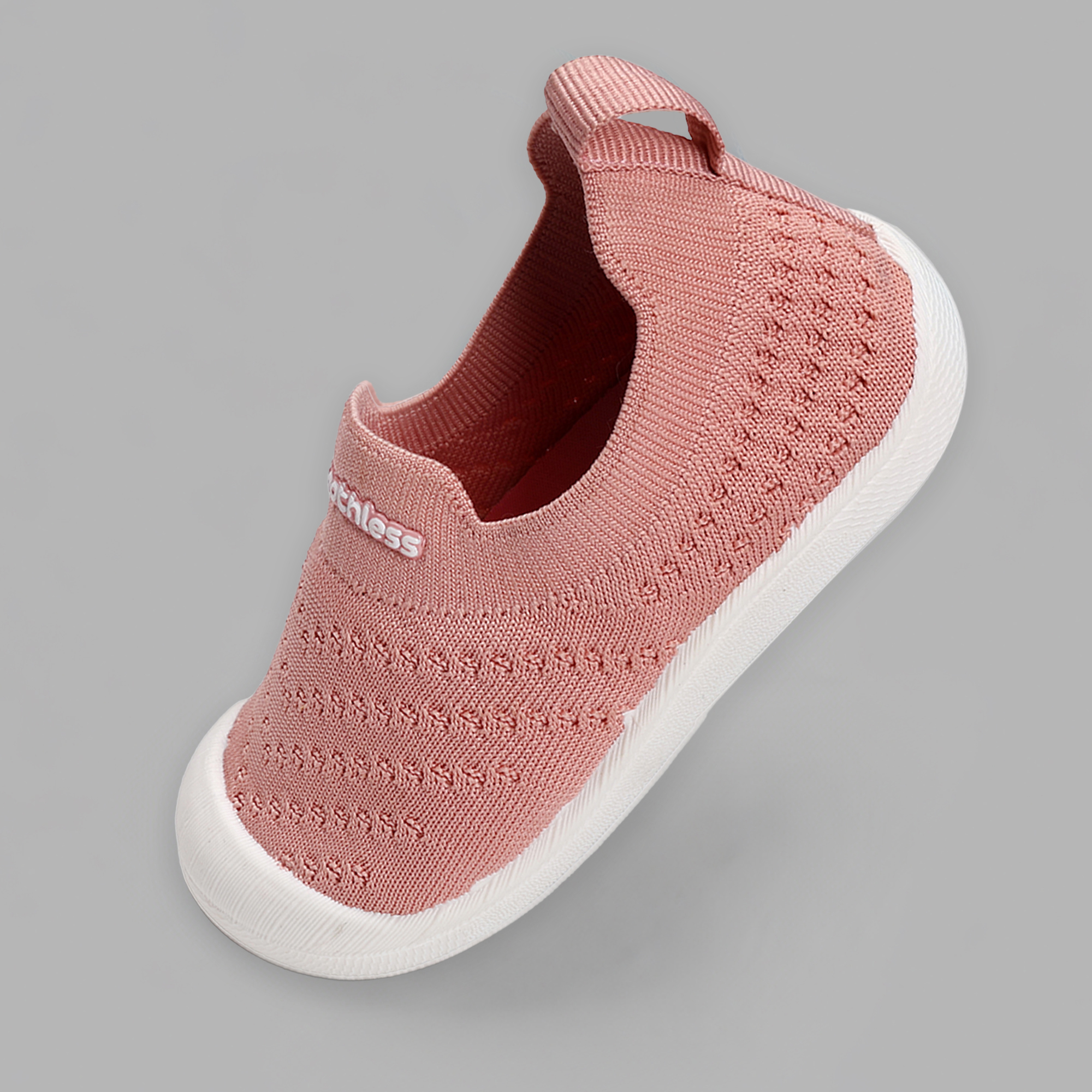 Kids Breathable Knit Slip-On Casual Shoes with Soft Sole & Anti-Slip Grip